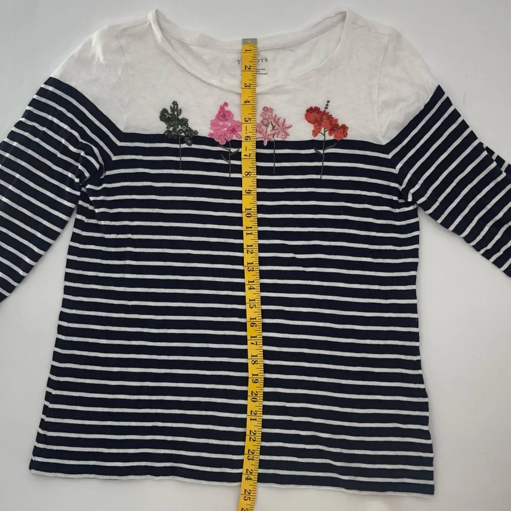 Talbots Womens blouse size L - Picture 2 of 6